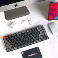 Keychron K3 D V2 ultra-cienka bezprzewodowa mechaniczna klawiatura niskoprofilowa optyczny przełącznik do wymiany na gorąco biały podświetlany dla Mac Windows 3